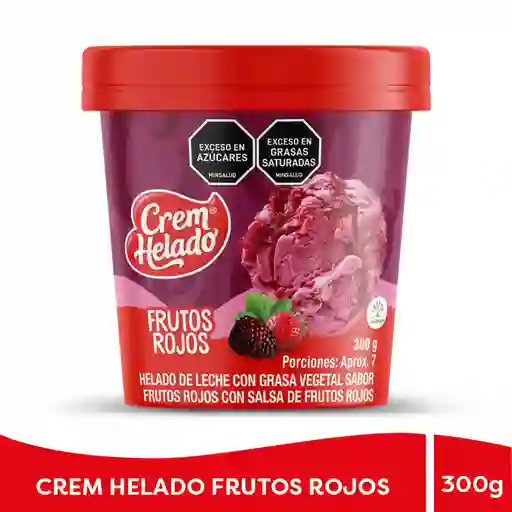 Crem Helado Frutos Rojos