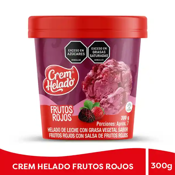 Crem Helado Frutos Rojos