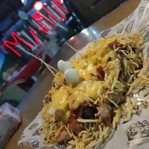 Salchipapas ana-conda
