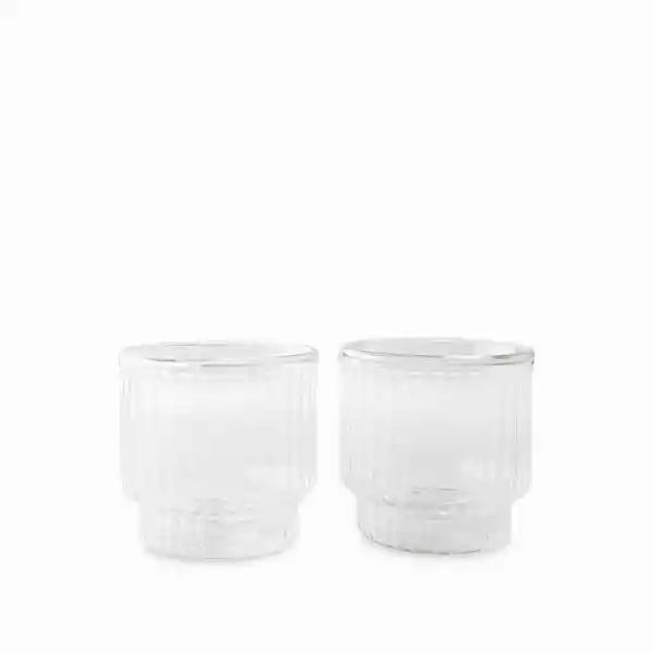 Set Vaso Doble Pared Porte 260 mL Ambiente Gourmet