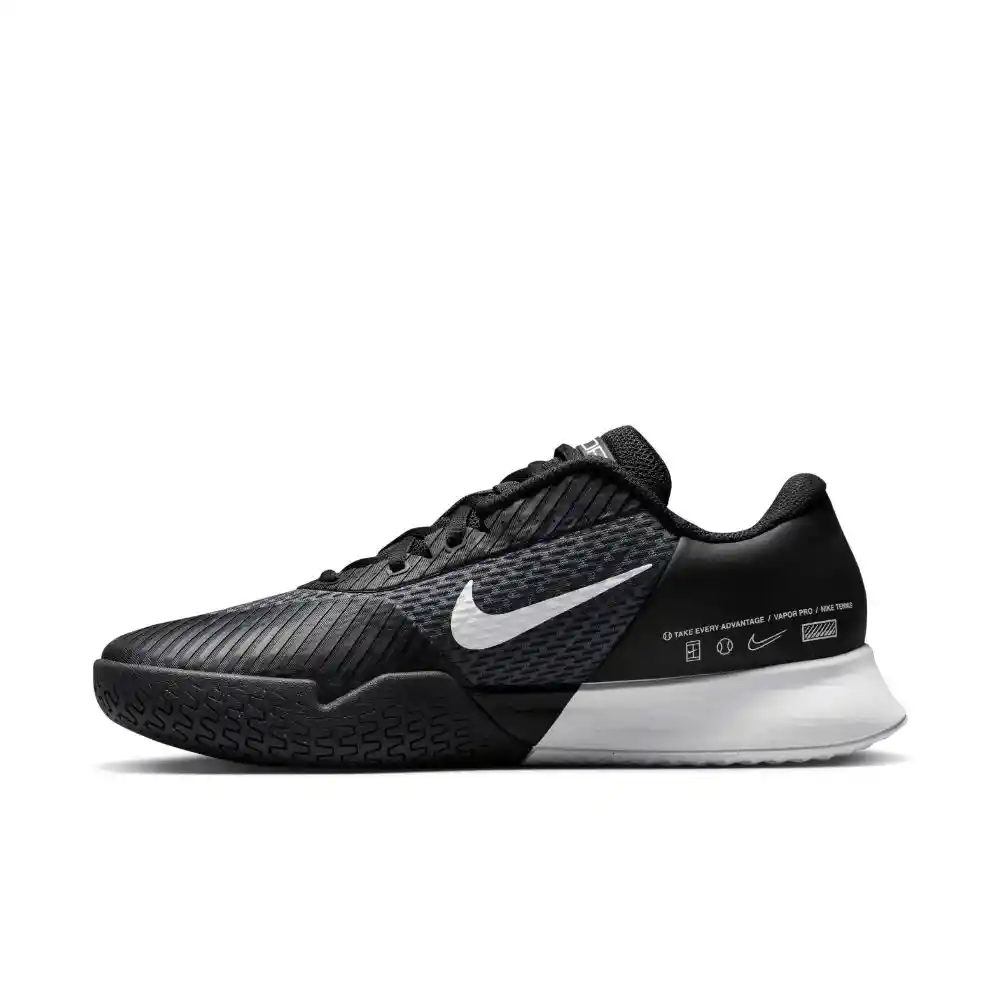 Nike Zapatos Zoom Vapor Pro 2 Hc Hombre Negro Talla 7.5