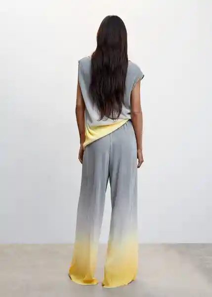 Pantalón Jungla-A Agua Talla XS Mujer Mango