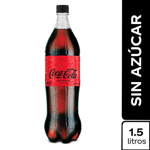 Gaseosa Coca-Cola Sin Azúcar 1.5L