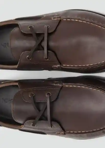 Zapatos Nautic Marrón Talla 42 Hombre Mango
