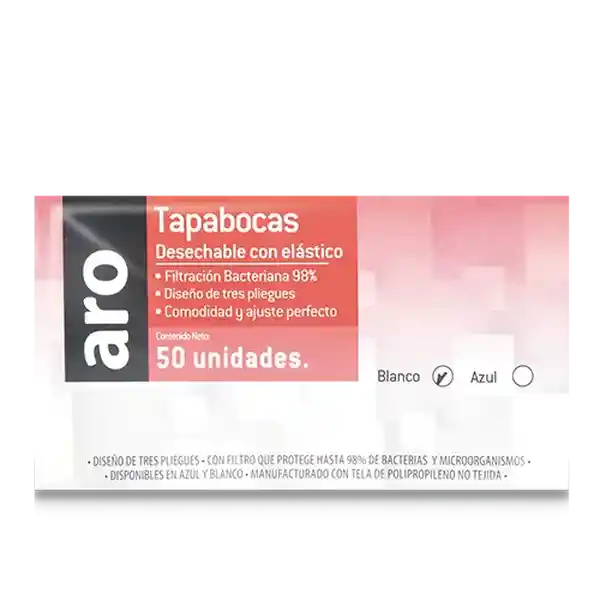 Aro Tapabocas Blanco