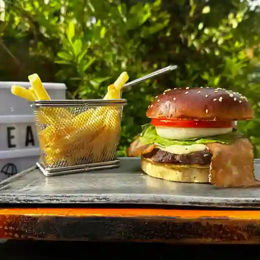 Burguer con tocineta
