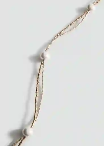 Collar Judith Oro Talla 99 Mujer Mango