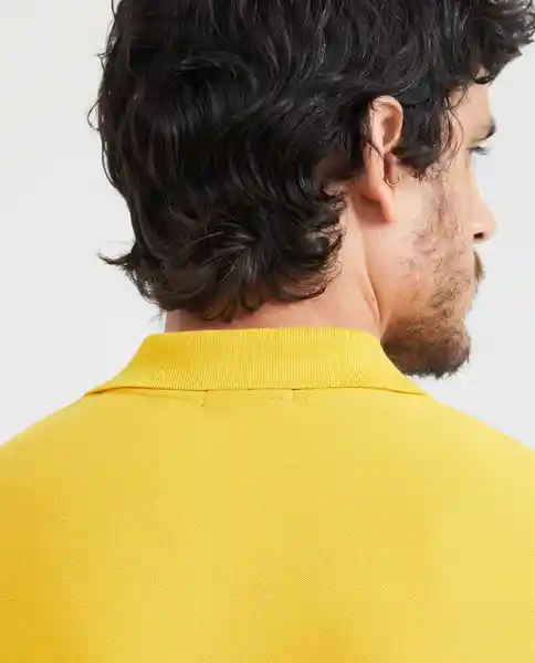 Camiseta Polo Clasic Amarillo Ópaco Oscuro L Chevignon