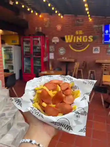 Salchipapa Wings