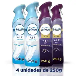 Febreze Air Effects Ambientador Spray Linen And Sky y Mountain