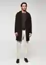 Abrigo Dalan Marrón Talla XL Hombre Mango
