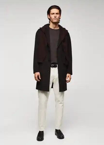 Abrigo Dalan Marrón Talla XL Hombre Mango