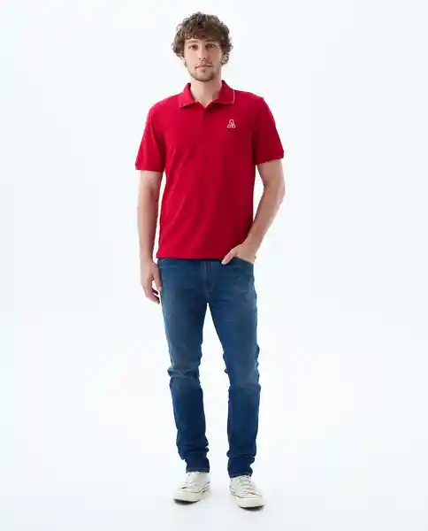 Camiseta Hombre Rojo Talla XL 809F004 Americanino