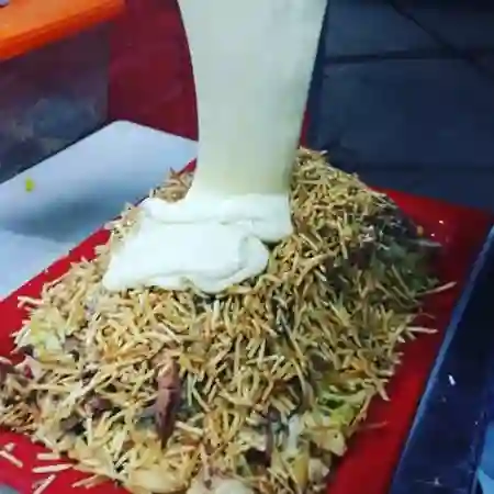 Salchipapa Carne