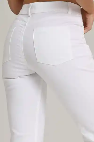 Pantalón Chicago Color Blanco Talla 12 Ragged