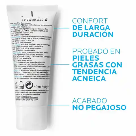 La Roche-Posay Crema Hidratante Effaclar H