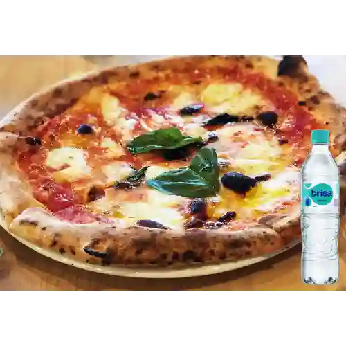 Combo Pizza Romana + Brisa Sin Gas 600ML
