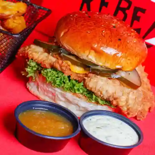 Hamburguesa Red Chicken