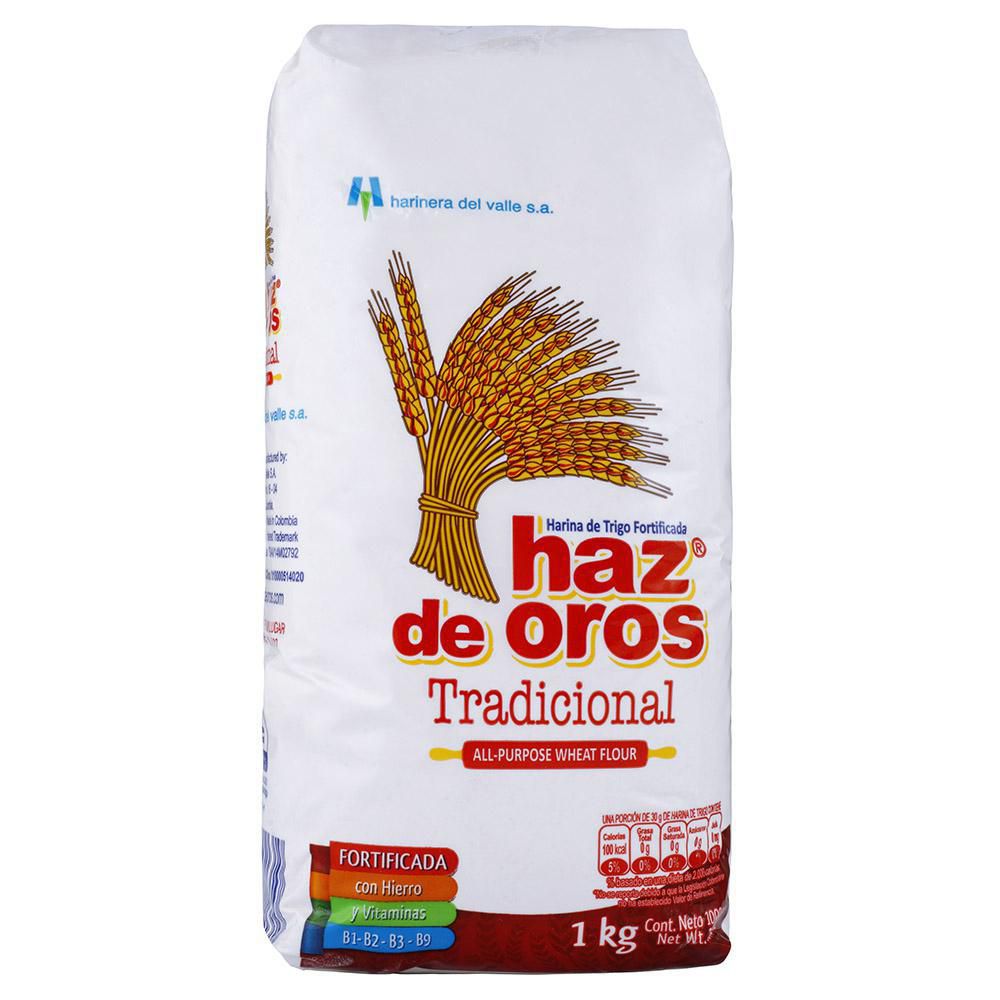 Haz de Oros Harina de Trigo Tradicional Fortificada 1 kg