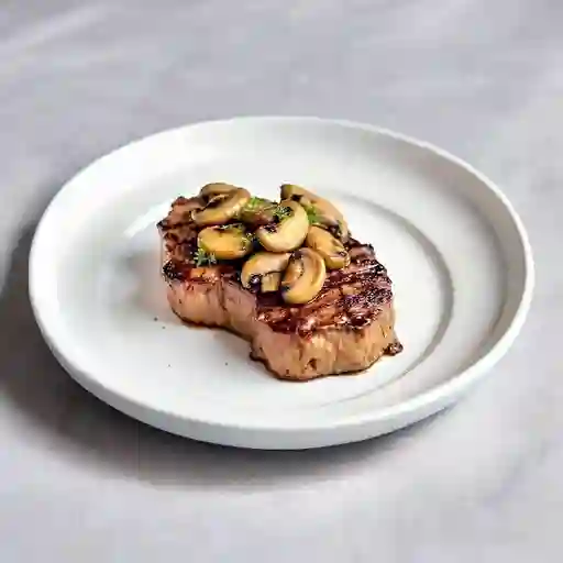 STEAK CHAMPIÑONES