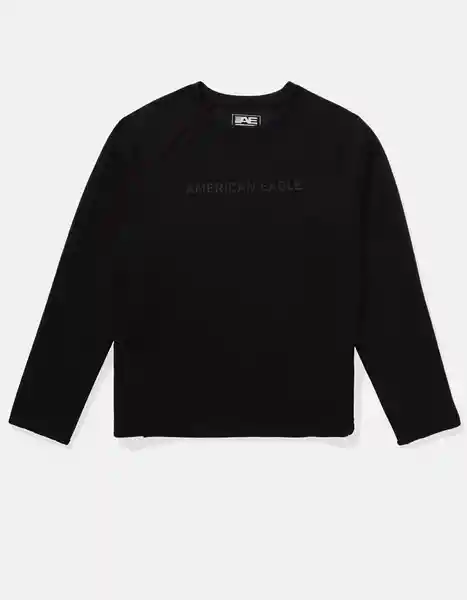 Buzo Hombre Negro Talla: MEDIUM 2531001 American Eagle