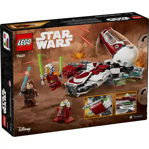 Set Construcción Interceptor Jedi de Ahsoka Lego