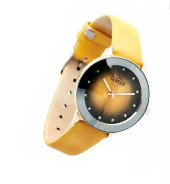 Gimar Reloj Mujer Amarillo