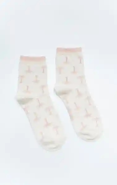Medias Unisex Rosado Talla 45970 762G000_ROS161707 Americanino