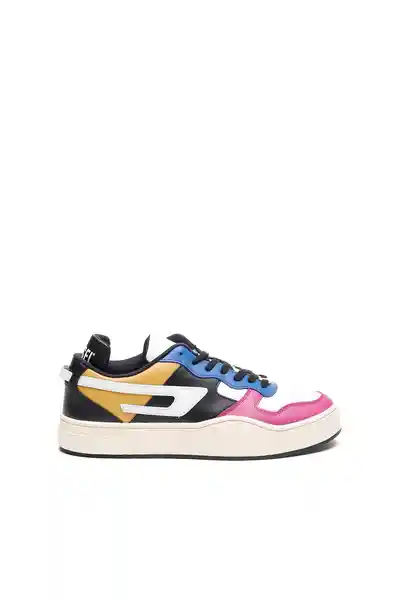 Diesel Tenis S-Ukiyo Low Rosa Agujeta Negra Talla 7