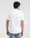 Camisa Line Shirt Masculino Blanco Radiante Claro M Chevignon