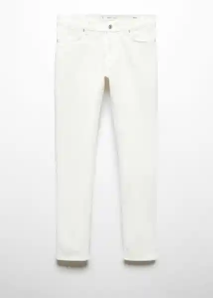 Jean Patrick Offwhite Talla 46 Hombre Mango