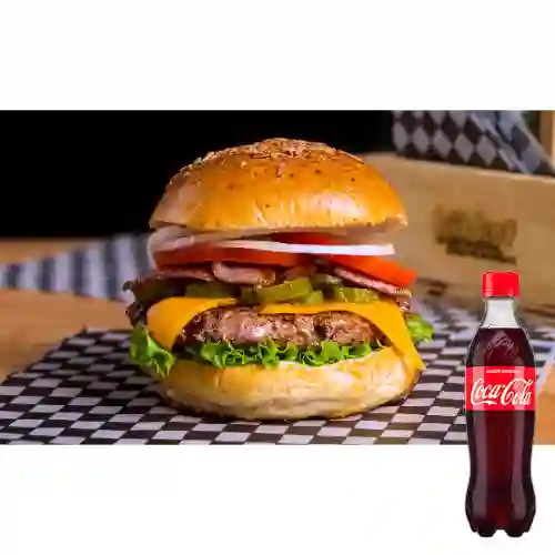 Combo Hamburguesa California +Cocacola Orig 400ml