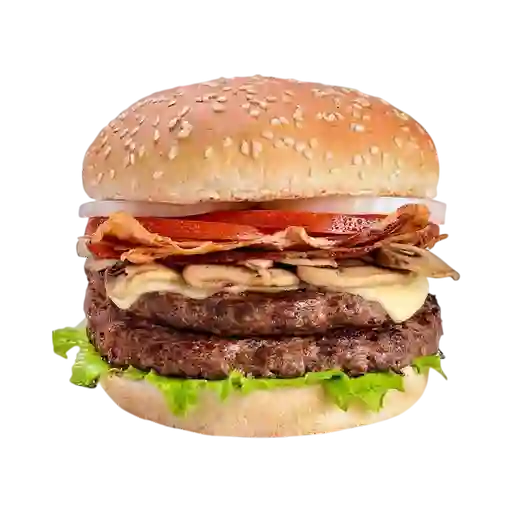 Hamburguesa Doble Especial Al Carbón