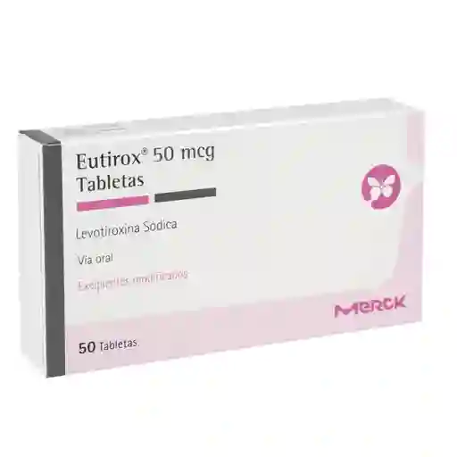 Eutirox Tabletas (50 mcg)