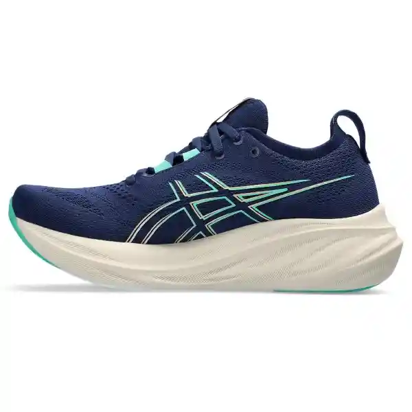 Asics Zapatos Gel-Nimbus 26 Azul Para Mujer Talla 7