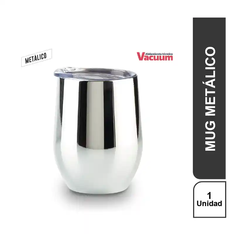 Vacuum Mug Metálico Mask 350 mL MU-237