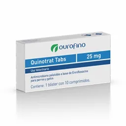 Quinotrat 25 Mg X 10 Comprimidos