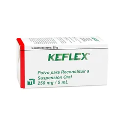 Keflex 250 Mg/ Polvo Para Reconstituir a Suspensión Oral