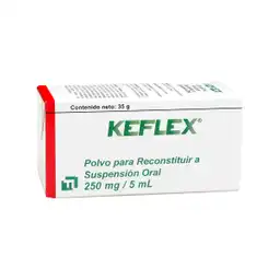 Keflex 250 Mg/ Polvo Para Reconstituir a Suspensión Oral