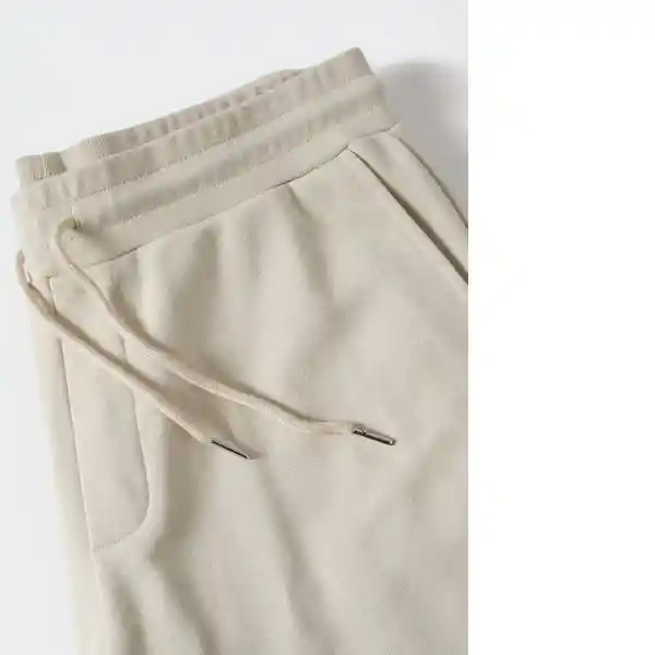 Short Funchal Beige Talla M Hombre Mango