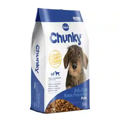 Chuncky Alimento para Perro Adulto Razas Pequeñas Sabor a Pollo