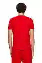 Diesel Camiseta T-Diegos-Ecólogo Rojo Talla XL