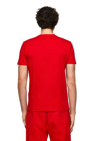 Diesel Camiseta T-Diegos-Ecólogo Rojo Talla XL