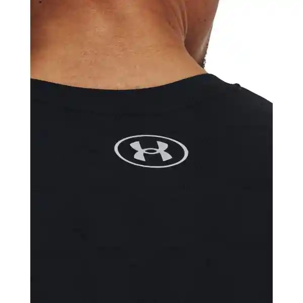 Under Armour Camiseta Seamless Hombre Negro Talla LG 1379281-001