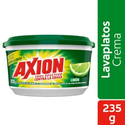 Axion Detergente Lavavajilla Aroma a Limón en Crema