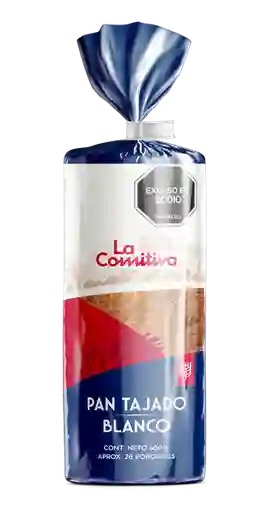 La Comitiva Pan Tajado Blanco
