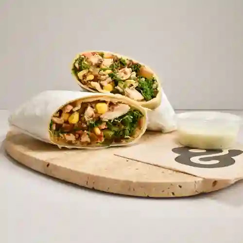 Combo Wrap Pollo Viny + Pita Chips