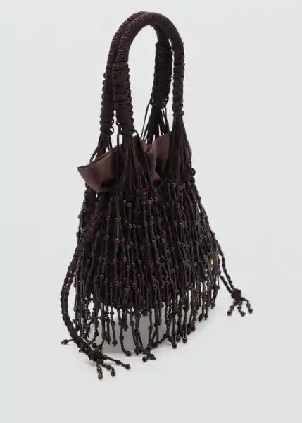 Bolso P Pazo Chocolate Talla 99 Mujer Mango
