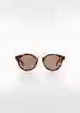 Gafas de Sol Agua Chocolate Talla 99 Mujer Mango