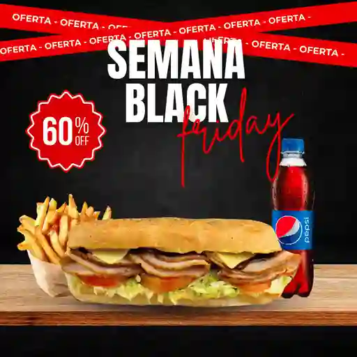 Promo pernil de cerdo en combo black